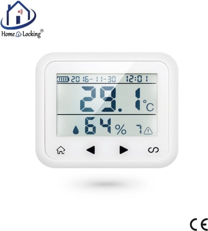 Home-Locking temperatuur,vochtigheids-detector D.T-180