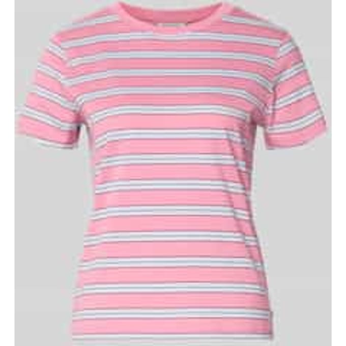 Katoenen T-shirt met print voor dames Tom Tailor Denim