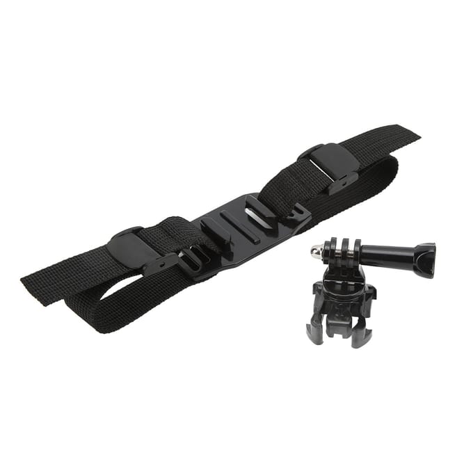 Actiecamera Helmbevestiging Strap Bevestiging met Beugel Adapter Basis voor Hero 910 Motion Camera black