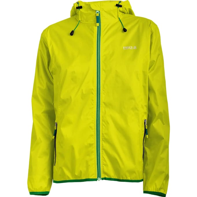 Pro-x Elements Regenjas Cleek Dames Polyamide Geel Mt 36