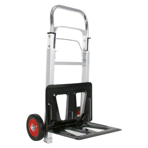 Toolland Steekwagen, opvouwbaar, metaal, zilver, laadvermogen 80 kg