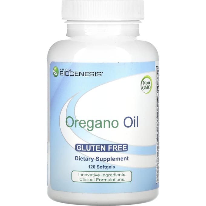 Oregano Olie, 57mg, 120 Softgels