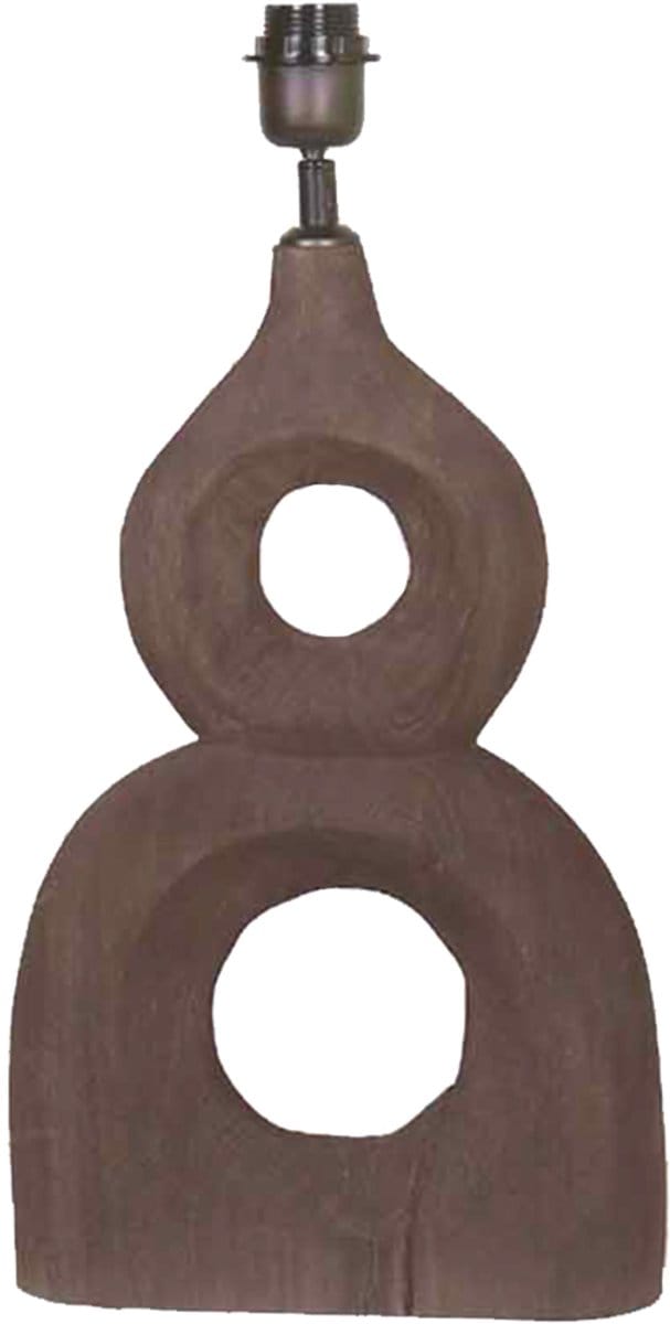 by Mooss - Tafellamp - Umber - Sunburn - Donkerbruin - Mat - Organisch - L - 50 cm