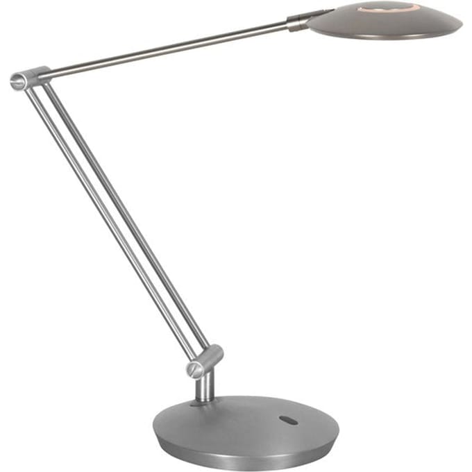 Tafellamp Zenith 2 staal 4393ST moderne verstelbare lamp met draaibare kop en instelbare lichtkleur - Steinhauer Exclusive