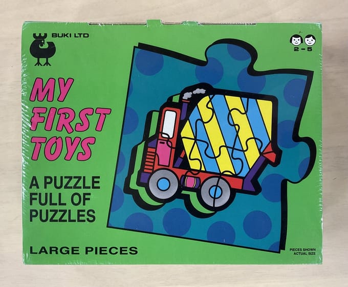 Buki LTD - Puzzels met grote puzzelstukken - My first toys -