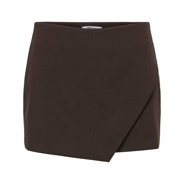 Only bruine dames broek   Regular fit   Blinde ritssluiting   Duurzaam   Regular waist Bruin 36