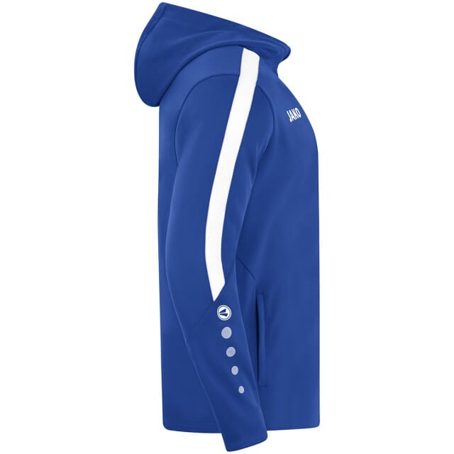 Jako Power Jas Met Kap Dames - Royal | Maat: 36