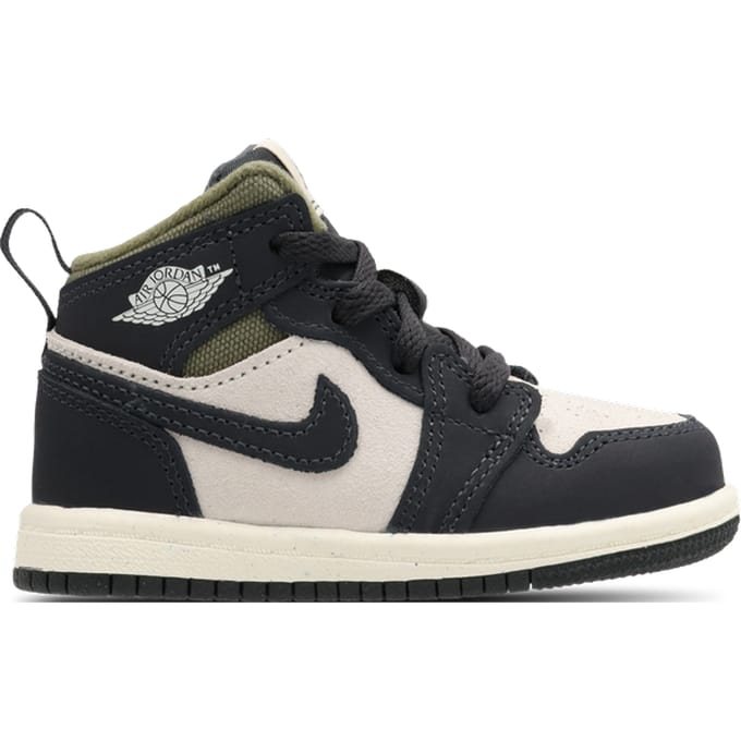 Jordan Aj1 Mid Babyschoenen - Beige - Maat 26 - Leer
