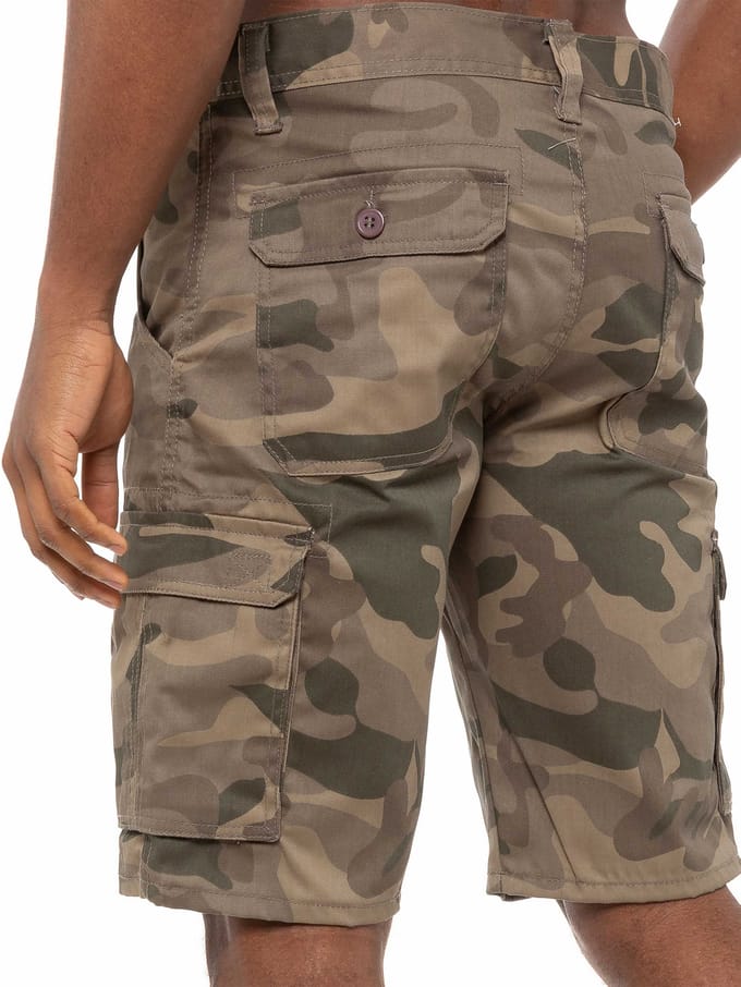 Kruze Heren Camo Korte Broek| Kruze Designer Herenmode