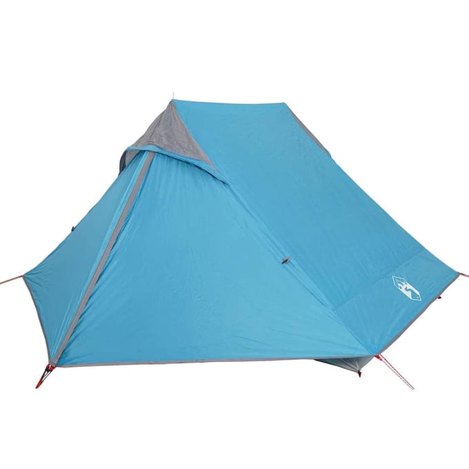 Vidaxl Tente de Camping, 2 Personnes, Bleue, Imperméable