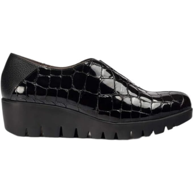 Wonders Fly 40 - dames instapper - Zwart - maat 42 (EU) 9 (UK)