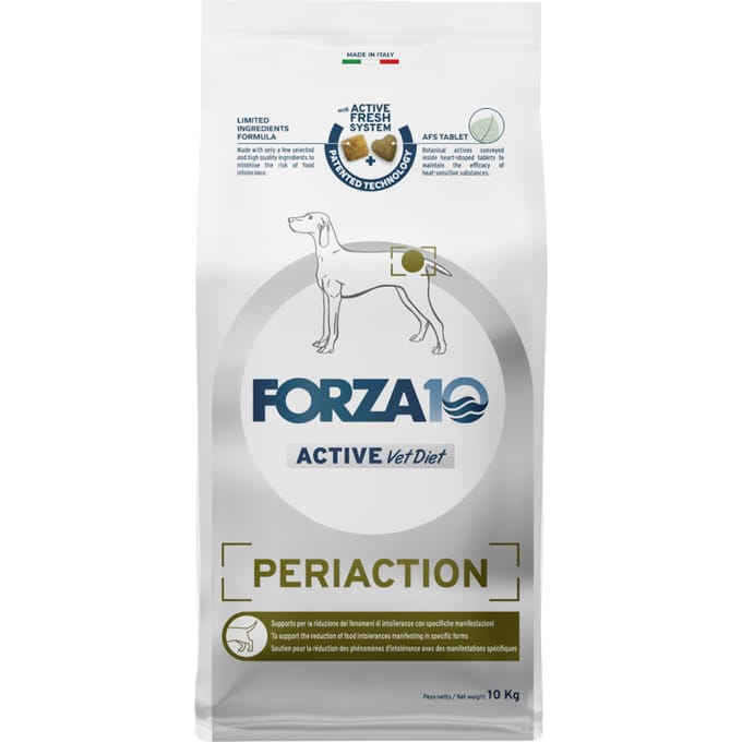 2x10kg Forza 10 Periaction Active met Vis Hondenvoer Droog