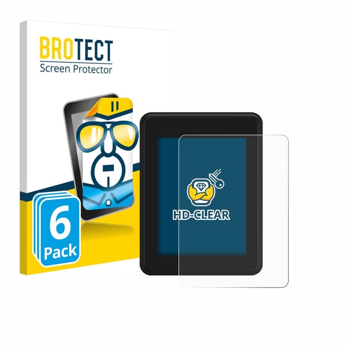 BROTECT - Screenprotector voor Neodrives simplyDisplay - Folie Beschermfolie transparant 6 Stuks