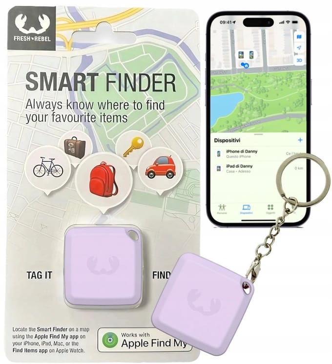 Fresh ’n Rebel Smart Finder | Airtag Tracker - Objectvinder - Sleutelhanger
