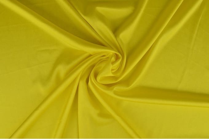 15 meter tricot voering - Geel - Stretch voering - 160cm breed
