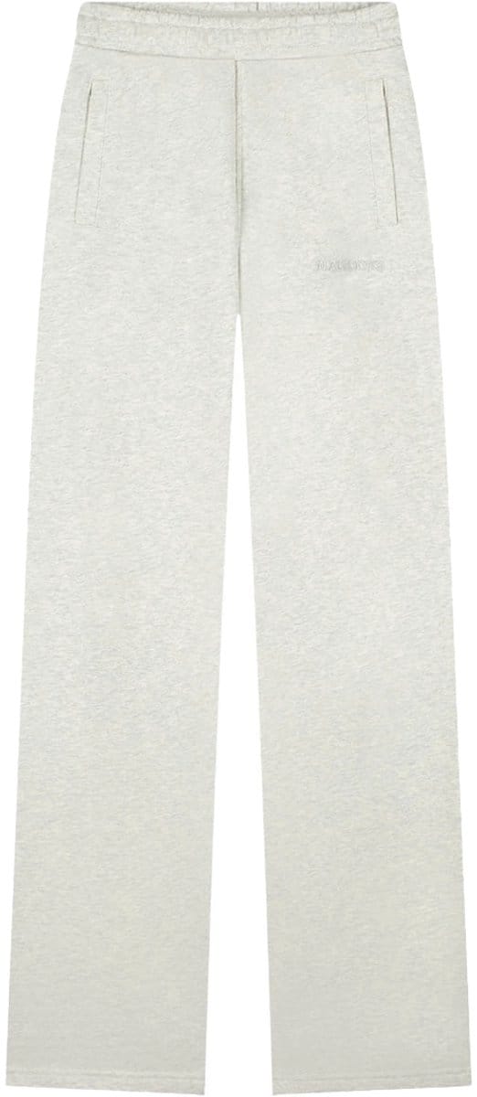 Malelions straight leg joggingbroek in de kleur grijs.
