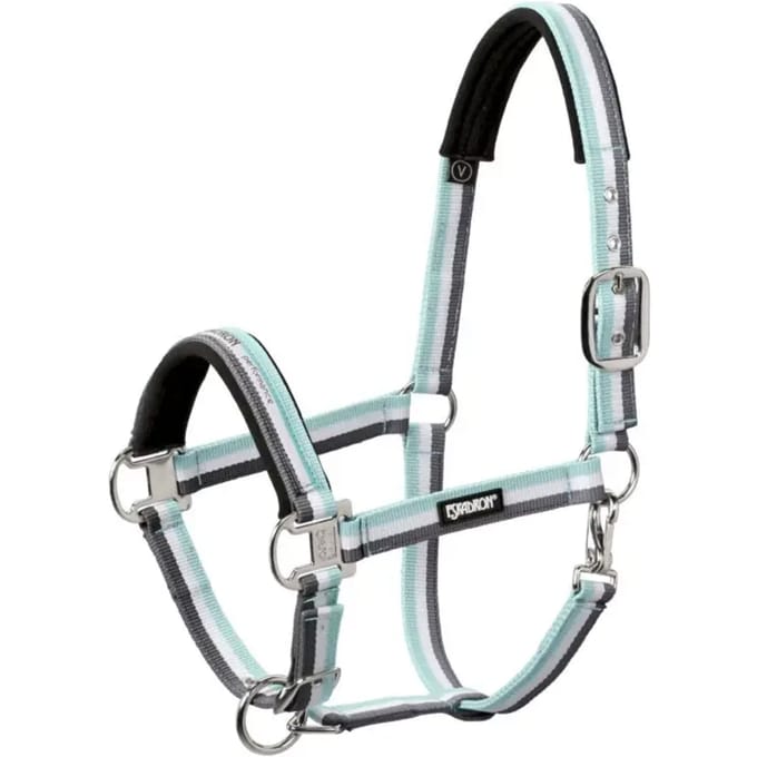 Eskadron Headcollar Pin Buckle X-Full Ice-White-Stone
