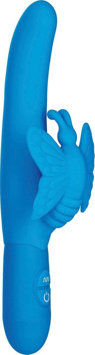 CalExotics - Fluttering Butterfly - Vibrators Rotating Blauw