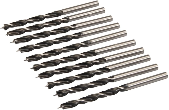 Silverline Houtboren - 5 mm. - 10 Stuks