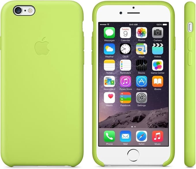 Apple - Siliconen Hoesje - iPhone 6/6S - Green