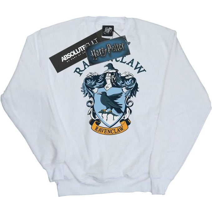 Harry Potter Meisjes Ravenclaw Sweatshirt (Wit)
