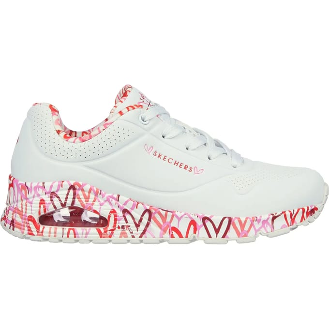 Lage Sneakers Skechers Uno-Loving Love