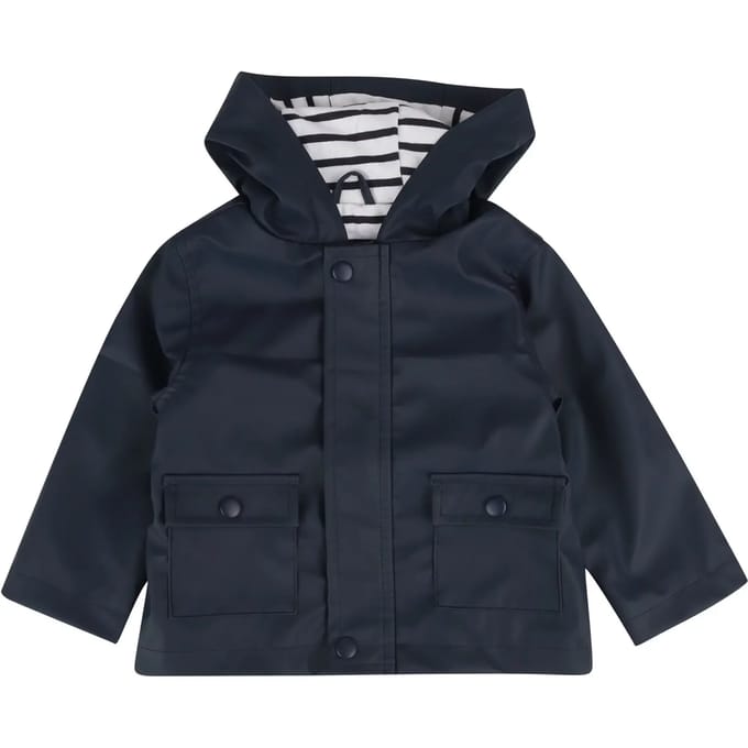 Larkwood - Kinderregenjas - Donkerblauw - 3/4 Jaar