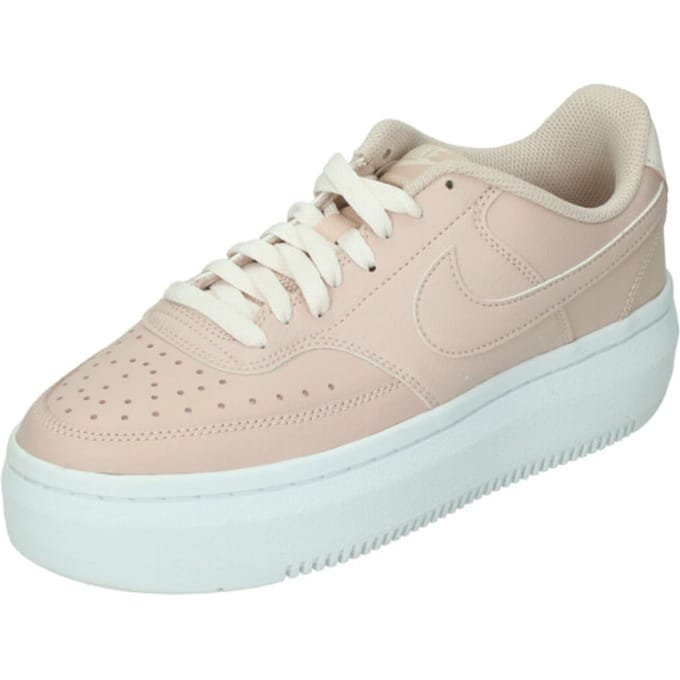 Nike - Court Vision Alta Leather Women - Roze Platform Sneakers-36,5