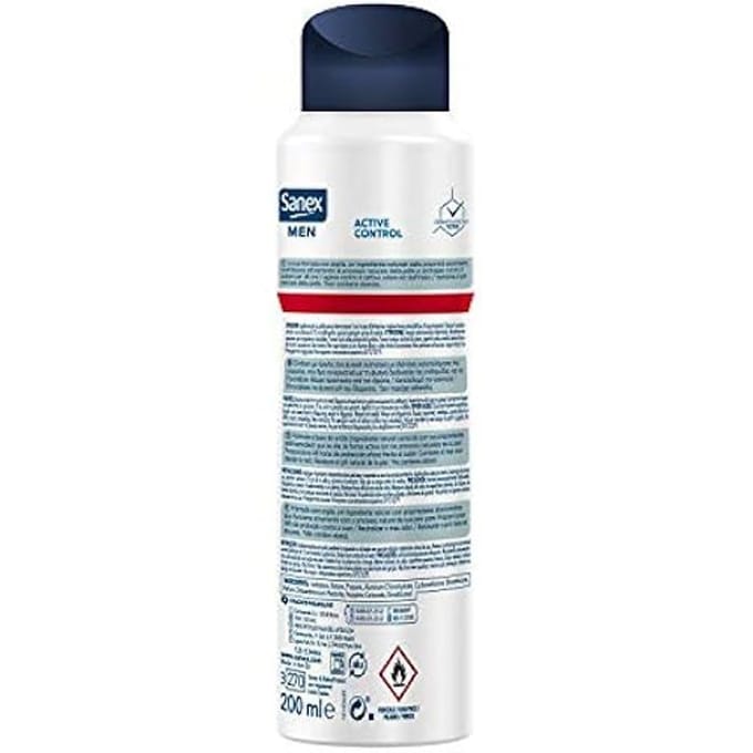 Deodorant Spray Sanex Men Active Control 200 ml