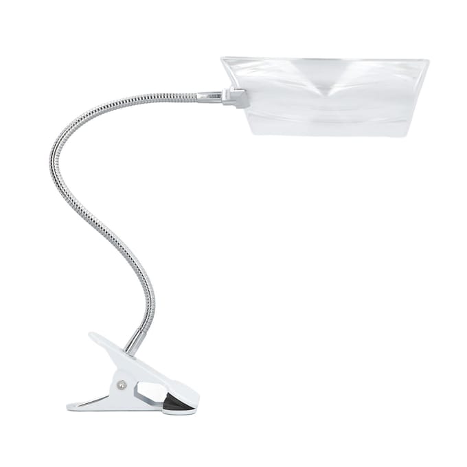 Groot Vergrootglas met Klem 4x Vergroting Grote Heldere Lens Flexibele Slang Vergrootglas voor Lezen Reparatie Knutselen