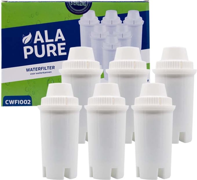 Alapure Waterfilters geschikt voor Aqua Optima 6-Pack
