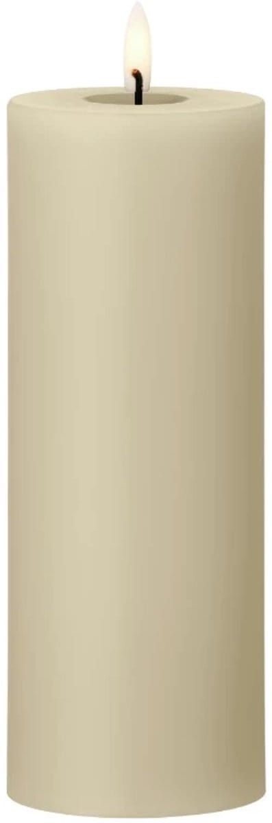 Ester & Erik Led Pillar kaars H20cm pale ginger