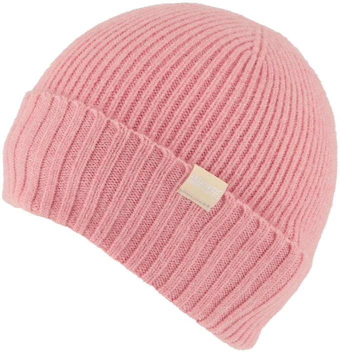 Basic geribde beanie muts voor dames
