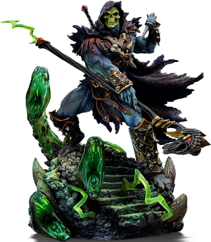 Iron Studios Masters Of The Universe - Figuur - Skeletor Unleashed Deluxe 1/10