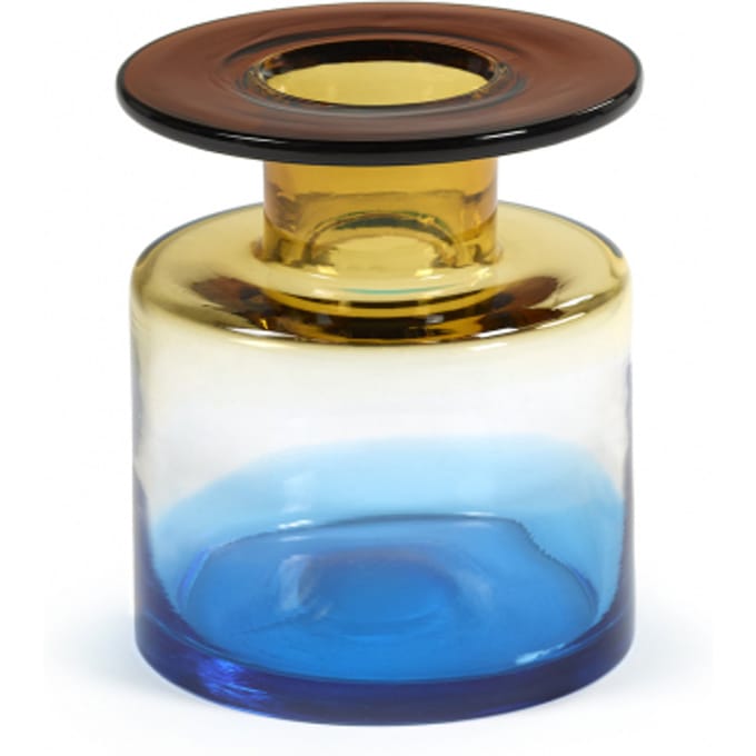 Serax - Marie Michielssen Wind & Fire - Vaas S - Blauw/Amber - 18 Ø
