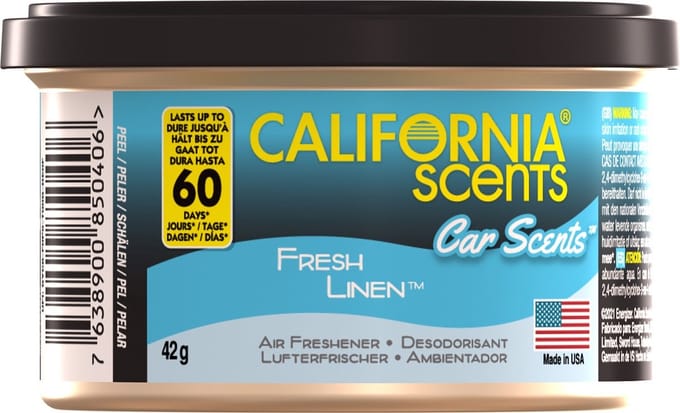 California Scents Luchtverfrisser Fresh Linen