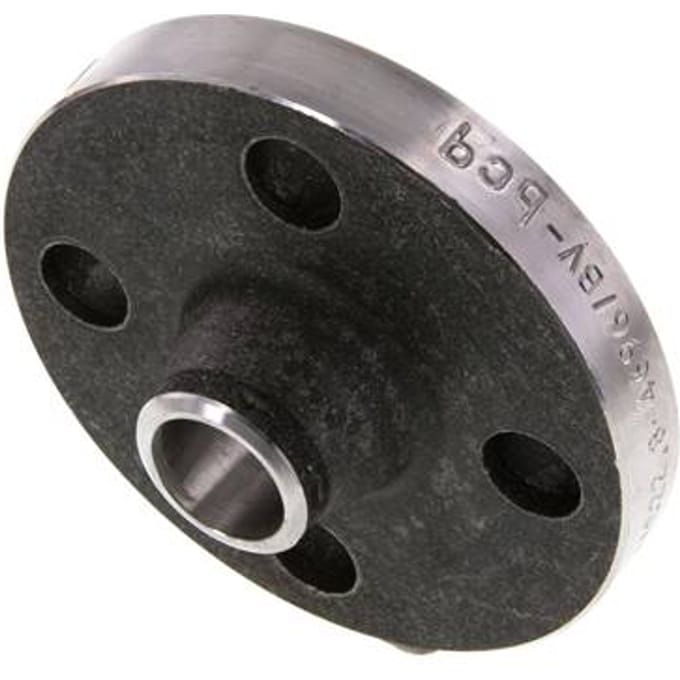 Voorlansflens DN20-PN40 26.9mm Zwart Staal DIN 2635 En EN 1092-1 (Type 11)