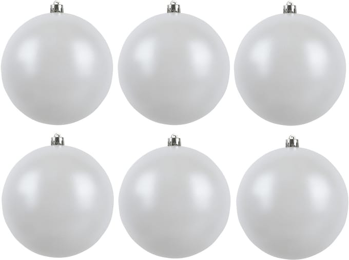Cosy&Trendy kerstballen - 12 stuks - 6cm - kunststof