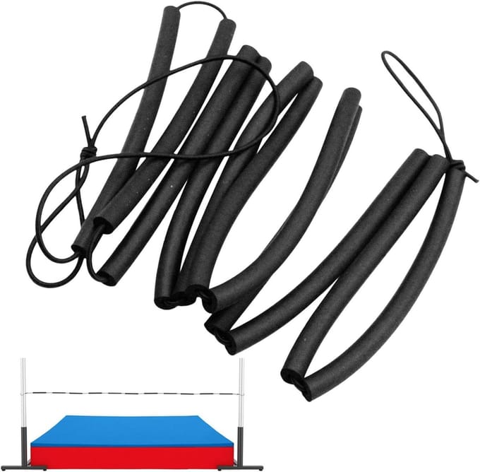 Elastische springstang - Oefenstok trainingsstok - Verticale sprong training - Inklapbaar schuim ontwerp - 25 meter - Niet gespecificeerd
