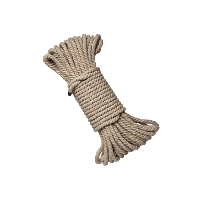 Bind en Tie - 6mm Jute Bondage Touw - 50 ft - Natuurlijk