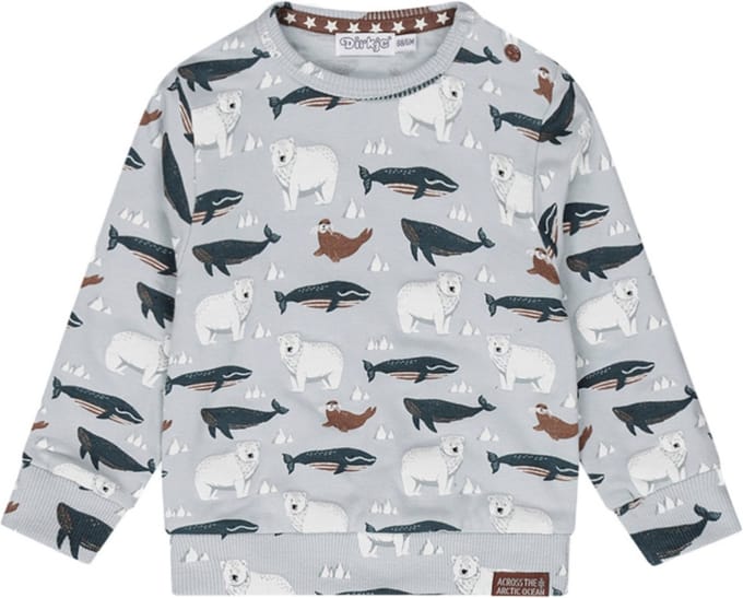 Dirkje Q- Boys arctic Jongens Trui - Maat 56