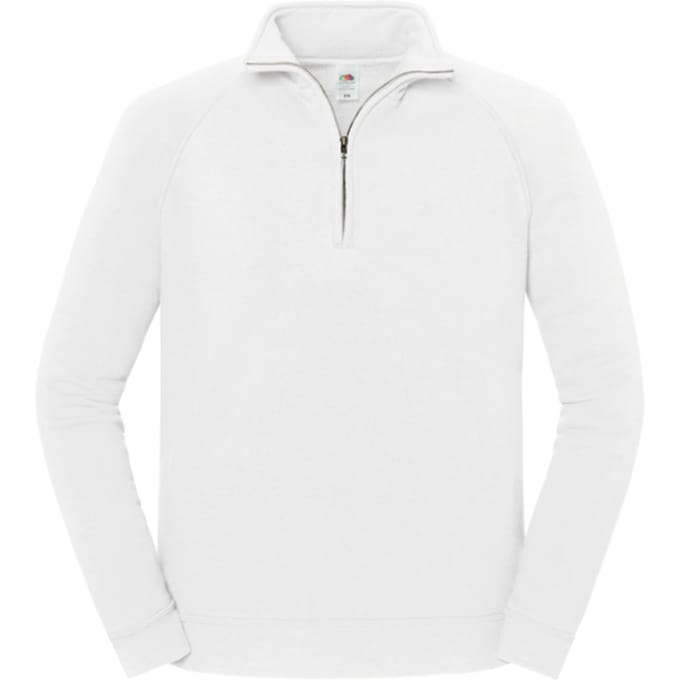 Fruit of the Loom Unisex Adult Iconic Premium Sweatshirt (Wit)