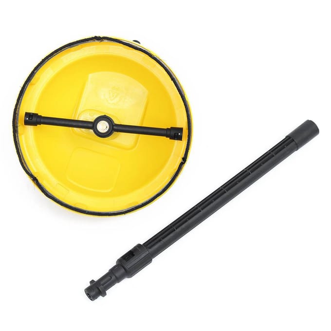 Hogedruk Roterende Oppervlakteschrobber Borstel Vloeroppervlakreiniger voor K Serie K2 K3 K4 yellow