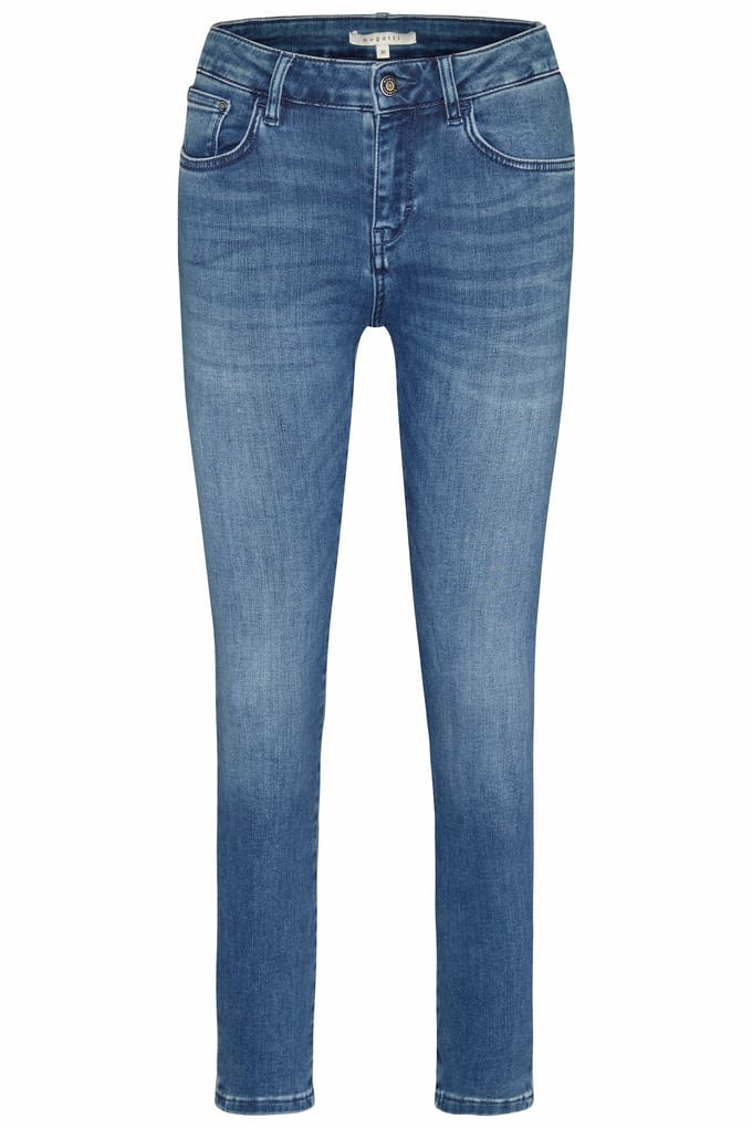 Bugatti Damen 5-pocket jeans met flexcity stretch