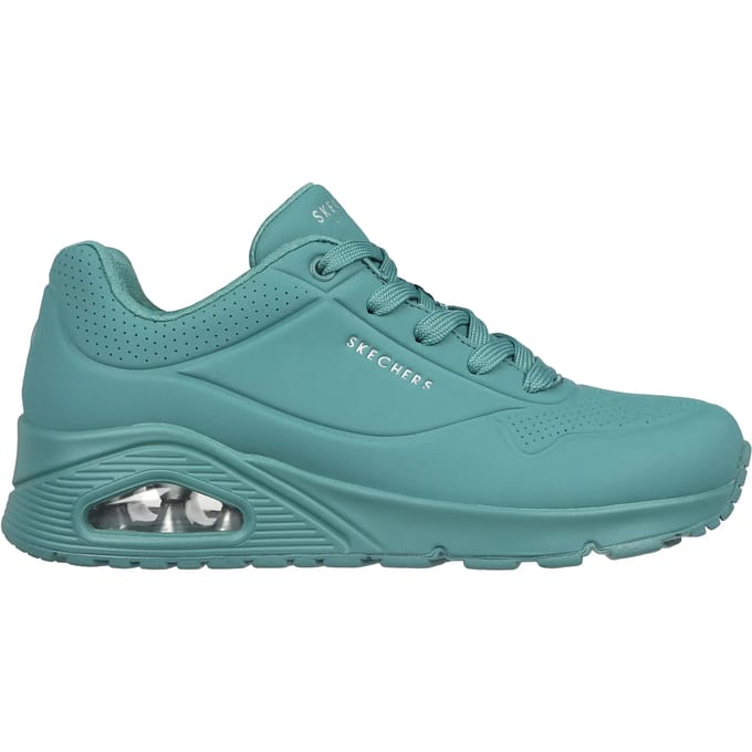 Skechers Uno - Stand On Air Dames Sneakers - Turquoise