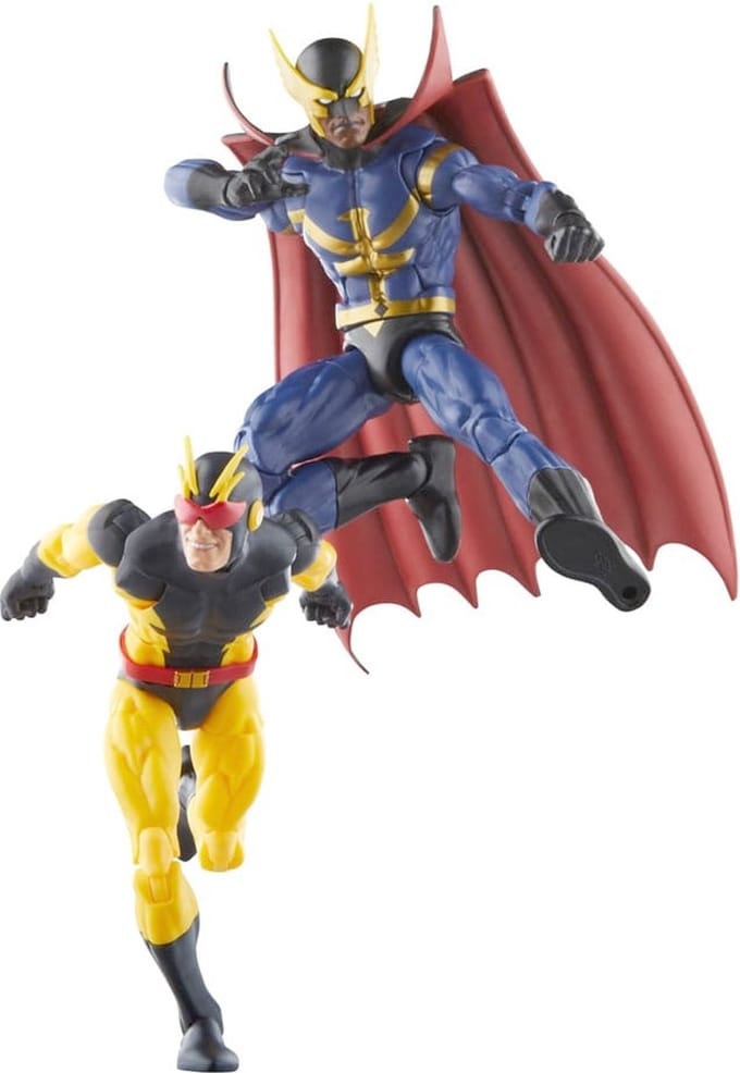 Hasbro Nighthawk - Squadron Supreme Marvel Legends 2-Pack Nighthawk & Blur 15 cm Actiefiguur - Multicolours