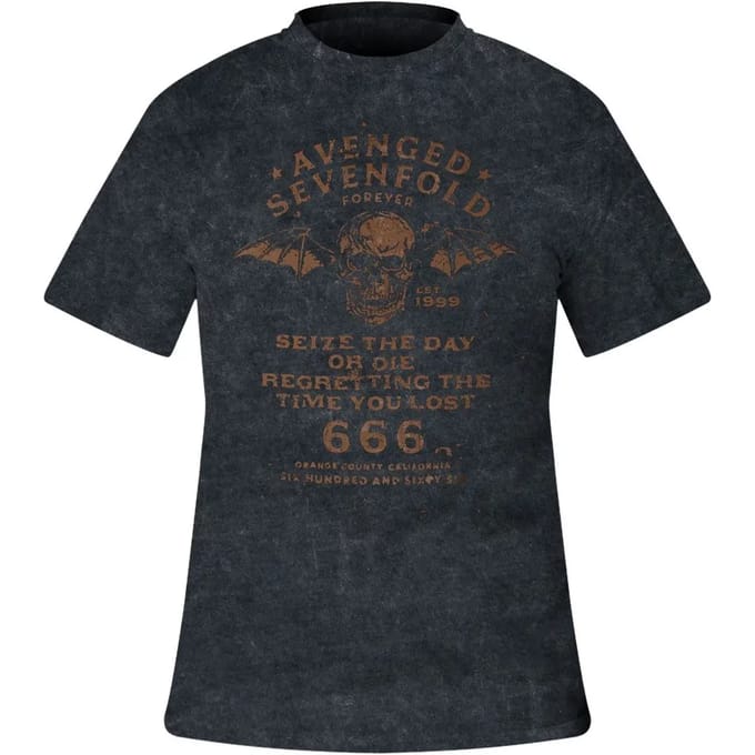 Avenged Sevenfold - Seize The Day Heren T-shirt - S - Zwart