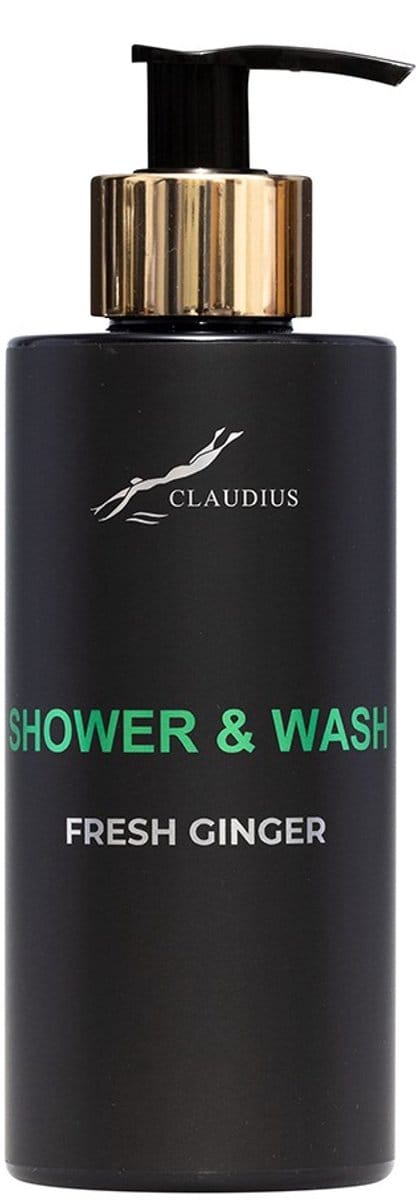 Shower & Wash Fresh Ginger 300 ml - gouden pomp