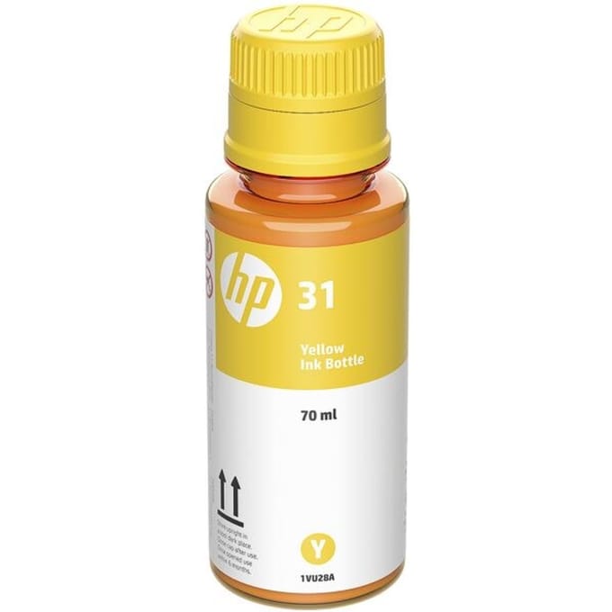 HP 31 Gele Originele Inktcartridge voor Deskjet, ENVY, OfficeJet printers - Hoogwaardige printresultaten