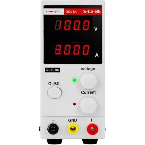 Stamos Soldering Labvoeding - 0-100 V - 0-3 A DC - 300 W 10021177